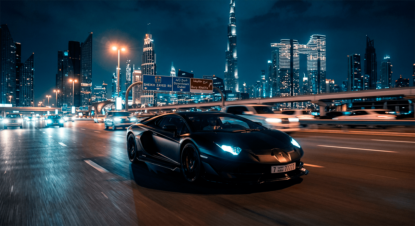 Premium cars and hypercars against the backdrop of Dubai - top news of the UAE automotive industry