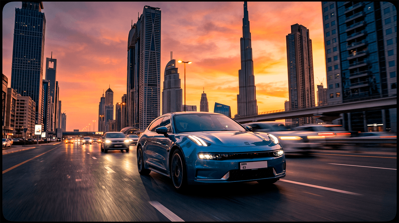 Chinese Electric Vehicles Zeekr in the UAE
